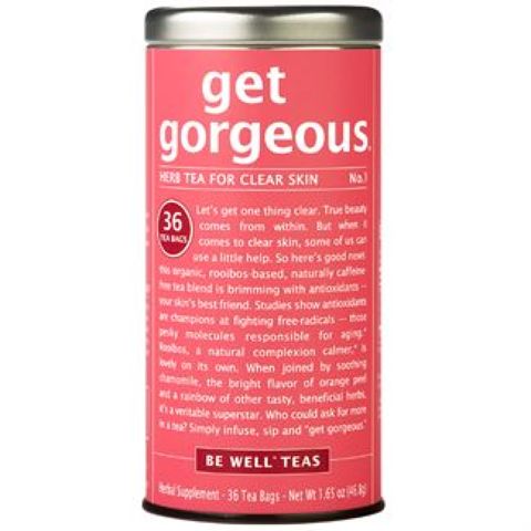Get Gorgeous-No. 1 Herb Tea for Clear Skin Get Gorgeous-No. 1 Herb Tea for Clear Skin