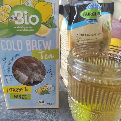 Coldbrew Tea Zitrone & Minze