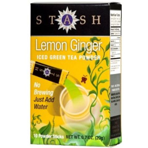 LEMON GINGER GREEN ICED TEA POWDER