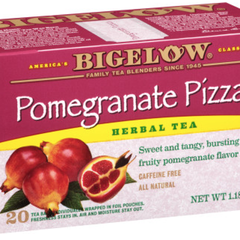 POMEGRANATE PIZZAZZ HERBAL TEA BAGS